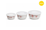 SET X3 BOWLS CON TAPA - DISEÑO